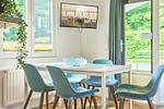 Wohnzimmer - Ferienhaus  54 Grad Ost (19) - Top-Hundeurlaub