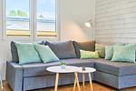 Wohnzimmer - Ferienhaus  54 Grad Ost (19) - Top-Hundeurlaub
