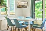 Wohnzimmer - Ferienhaus  54 Grad Nord (19) - Top-Hundeurlaub
