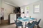 Wohnzimmer - Ferienhaus "10 Grad Ost" (10) - Top-Hundeurlaub