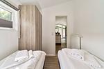 Schlafzimmer - Ferienhaus "10 Grad Ost" (10) - Top-Hundeurlaub