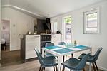 Wohnzimmer - Ferienhaus "10 Grad Ost" (10) - Top-Hundeurlaub