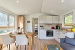 Wohnzimmer - Ferienhaus Seabreeze (115) mit Zaun - Top-Hundeurlaub