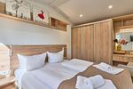 Schlafzimmer - Ferienhaus Seabreeze (115) mit Zaun - Top-Hundeurlaub
