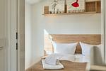 Schlafzimmer - Ferienhaus Seabreeze (115) mit Zaun - Top-Hundeurlaub