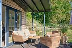 Terrasse - Ferienhaus Seabreeze (115) mit Zaun - Top-Hundeurlaub
