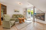 Wohnzimmer - Haus Auguste 21 - Top-Hundeurlaub