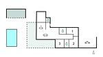 floor-plan - Ferienhaus für 6 Personen (143 m²) in Gordes - Top-Hundeurlaub