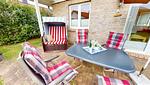 Strandnahes Ferienhaus für 4 Personen und Hund mit Garten, Sauna und Kamin - Haus 04 - Top-Hundeurlaub