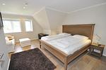Schlafzimmer - Appartement Altes Pastorat 5 - Top-Hundeurlaub