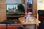 Wohnzimmer - Ferienwohnung 17 - Top-Hundeurlaub