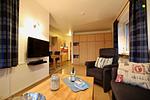 Wohnzimmer - Ferienwohnung 1 - Top-Hundeurlaub