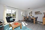 Wohnzimmer - Doppelhaushälfte Böhler Strandhus - Top-Hundeurlaub