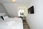Schlafzimmer - Doppelhaushälfte Böhler Strandhus - Top-Hundeurlaub