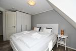 Schlafzimmer - Doppelhaushälfte Böhler Strandhus - Top-Hundeurlaub