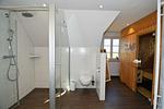 Badezimmer - Doppelhaushälfte Böhler Strandhus - Top-Hundeurlaub
