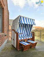 Balkon - Ferienwohnung Strandgut - Top-Hundeurlaub