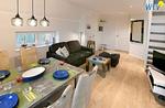 Wohnzimmer - Ferienwohnung Strandgut - Top-Hundeurlaub