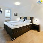 Schlafzimmer - Ferienwohnung Strandgut - Top-Hundeurlaub