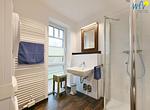 Badezimmer - Ferienwohnung Strandgut - Top-Hundeurlaub