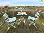 Balkon - Ferienwohnung Strandgut - Top-Hundeurlaub