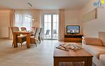 Wohnzimmer - Ferienwohnung 5 - Top-Hundeurlaub