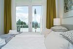 Schlafzimmer - D-11 Penthouse - Top-Hundeurlaub