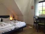 Schlafzimmer - Landpension Dubnitz - Ferienwohnung 7 - Top-Hundeurlaub