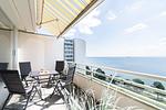 Balkon - App.864 - Strandlage - Top-Hundeurlaub