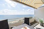 Balkon - App.864 - Strandlage - Top-Hundeurlaub