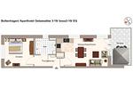Grundriss (Angaben ohne Gewähr) - Aparthotel Ostseeallee 3-19 - Top-Hundeurlaub