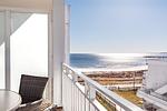 Balkon mit Meerblick - Apartmentanlage Meerblickvilla 3-32 - Top-Hundeurlaub