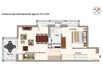 Grundriss (Angaben ohne Gewähr) - Apartmentanlage Meerblickvilla 3-32 - Top-Hundeurlaub