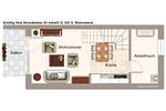 Grundriss - Hus Strandkieker 03 - Top-Hundeurlaub