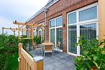 Terrasse mit Gartenmöbel - Aparthotel Anna Düne 0-02 - Top-Hundeurlaub