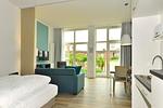 Wohn/ Essbereich mit Esstisch - Aparthotel Anna Düne 0-05 - Top-Hundeurlaub