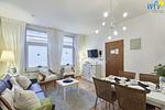 Wohnzimmer - Ferienwohnung Nesthäkchen - Top-Hundeurlaub
