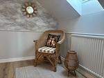 Liebevoll eingerichtete Schlafzimmerecke in Villa Emma - Villa Emma - Top-Hundeurlaub