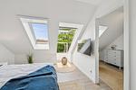 Schlafzimmer - Ferienwohnung Aquamarin Büsum - Top-Hundeurlaub