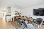 Wohnzimmer - Ferienwohnung Aquamarin Büsum - Top-Hundeurlaub