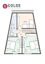 Grundriss - ANDERS & MEER App. Ruhe - Top-Hundeurlaub