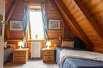 Schlafzimmer - Ferienhaus "Der kleine Leuchtturm" Rotersand 06 - Top-Hundeurlaub