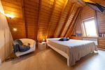 Schlafzimmer - Ferienhaus "Watt´n Huus" Opi Huck Stroot 35 - Top-Hundeurlaub