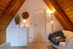 Schlafzimmer - Ferienhaus "Watt´n Huus" Opi Huck Stroot 35 - Top-Hundeurlaub