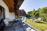 Terrasse - Ferienhaus "ter Jung" Kniepsand 01 - Top-Hundeurlaub
