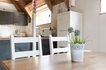Küche / Küchenzeile - Ferienhaus "ter Jung" Kniepsand 01 - Top-Hundeurlaub