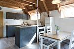 Küche / Küchenzeile - Ferienhaus "ter Jung" Kniepsand 01 - Top-Hundeurlaub