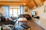 Wohnzimmer - Ferienhaus "ter Jung" Kniepsand 01 - Top-Hundeurlaub