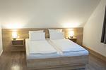 Schlafzimmer - Cuxlandhotel  Doppelzimmer 116 - Top-Hundeurlaub
