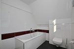 Badezimmer mit Badewanne - Reethaus 13b - Top-Hundeurlaub
